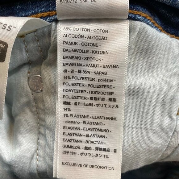 Levis Womens Jeans Size 31 Lot Of Two Ribcage Bell 721 High Rise Skinny Y2K - Picture 15 of 16